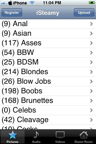 Illustration for article titled iSteamy Converts iPhone into Handheld Porn Powerhouse (Extremely NSFW)